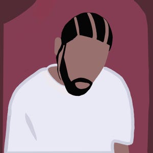 Kendrick Lamar: DAMN | Minimalist Album Poster