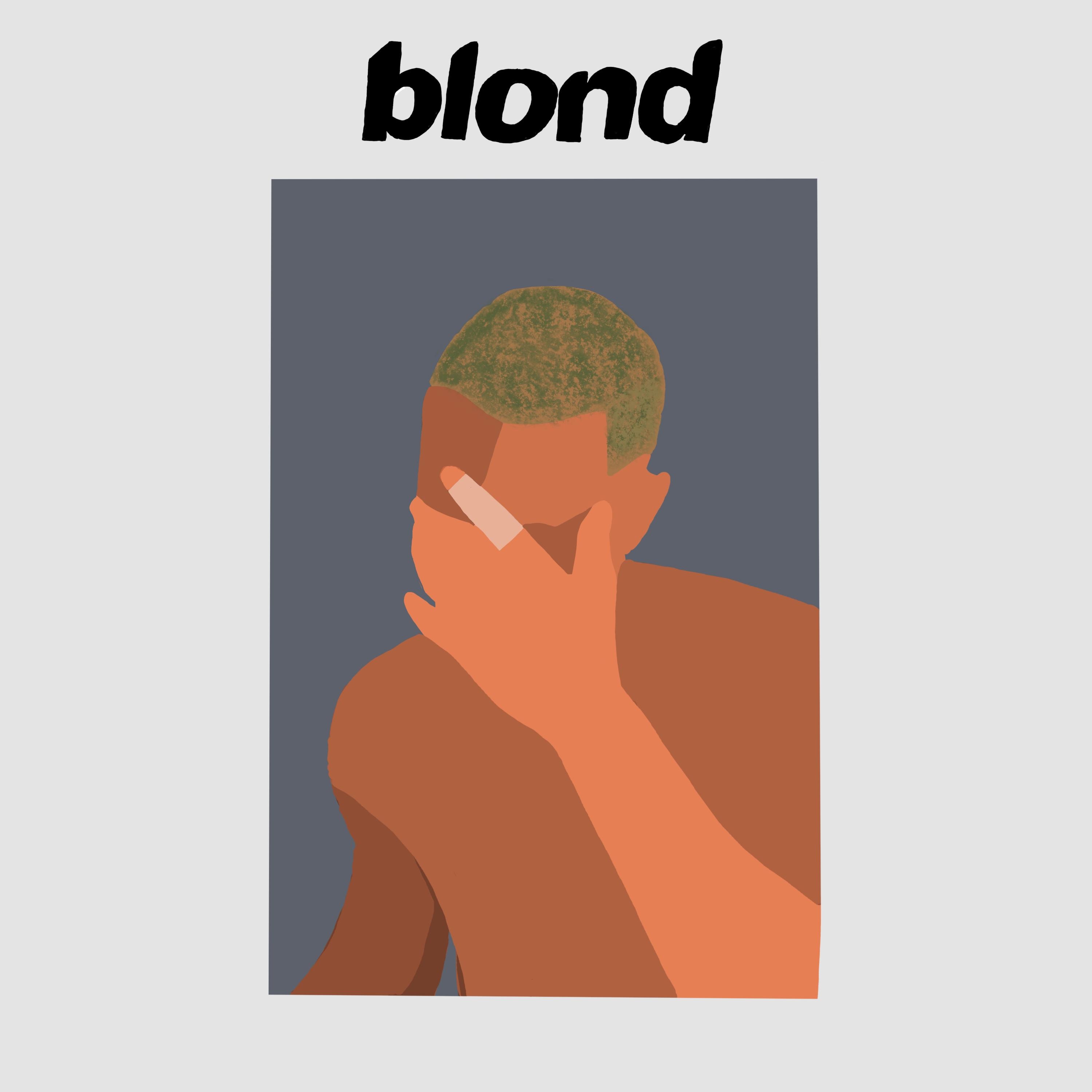 Frank Ocean: Blond | Custom Album Cover - Etsy