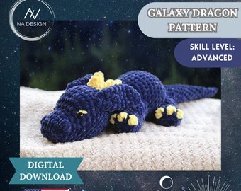 Galaxy Dragon – Häkelanleitung