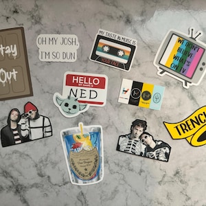 Set di adesivi Twenty One Pilots
