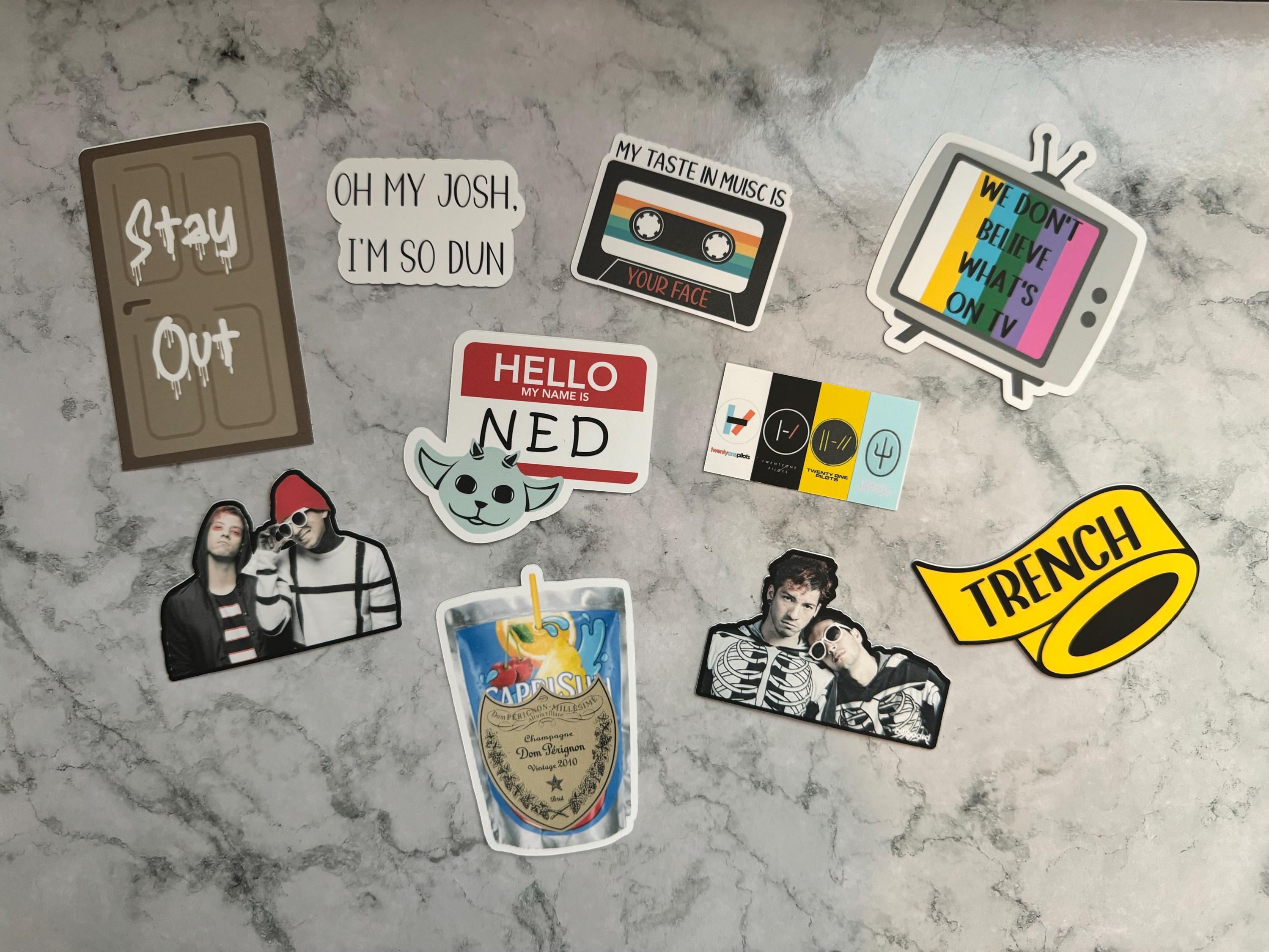 Twenty One Pilots Sticker Set - Etsy