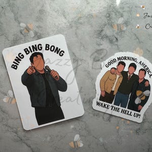 Jonas Bing Bing Bong, Wake the Hell Up America Stickers