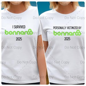 Personally Victimized by Bonnaroo/I Survived Bonnaroo 2025 Shirt