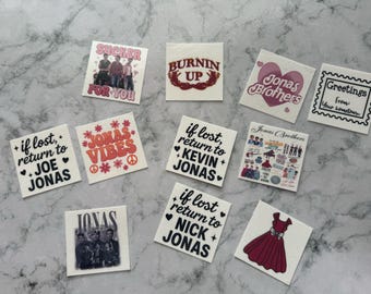 Jonas Temporay Tattoo Pack