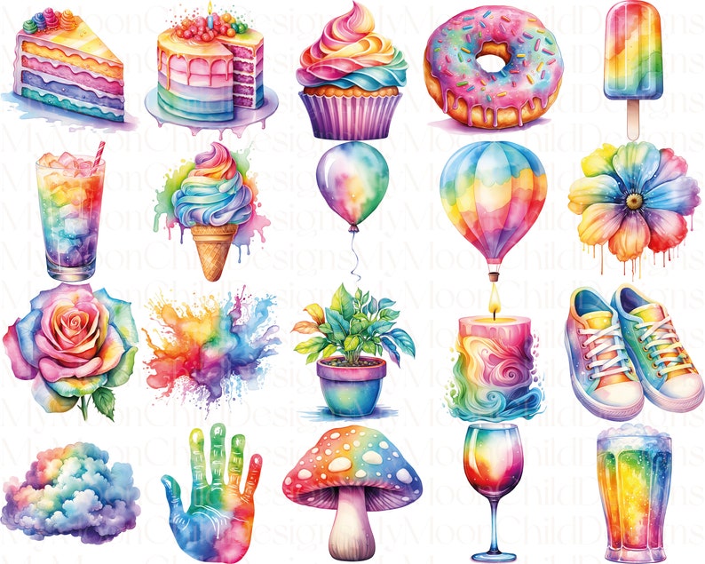 Watercolor Pride Clipart Bundle Pride Rainbow PNG LGBTQ Clipart Designs Cute Pride Clipart Watercolor Pride PNG Cute Rainbow png Pride Month

This is a Digital Product that includes a bundle of 40 Watercolor Pride Clipart designs.