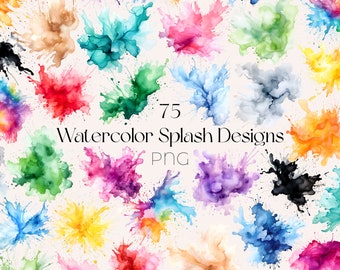 Aquarel splash clipart pastel splash PNG verf splatter clipart aquarel spatten PNG splash clipart aquarel alcohol inkt splash png