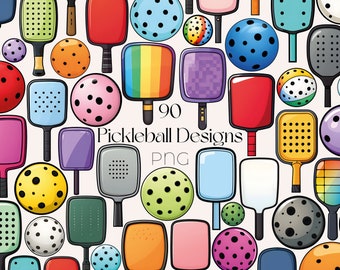 Pickleball Clipart Cartoon Pickleball Paddle PNG Pickleball Ball Clipart Pickleball Racket PNG Pickleball Paddle Clipart Pickleball Gifts