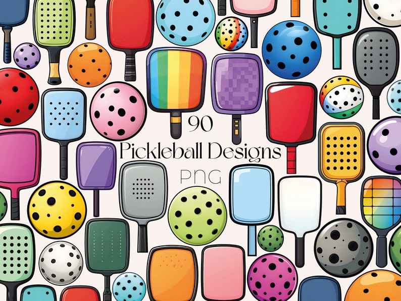 Pickleball Clipart Cartoon Pickleball Paddle PNG Pickleball Ball Clipart Pickleball Racket PNG Pickleball Paddle Clipart Pickleball Gifts

This is a Digital Product that includes a bundle of 90 Cartoon Pickleball Clipart designs.