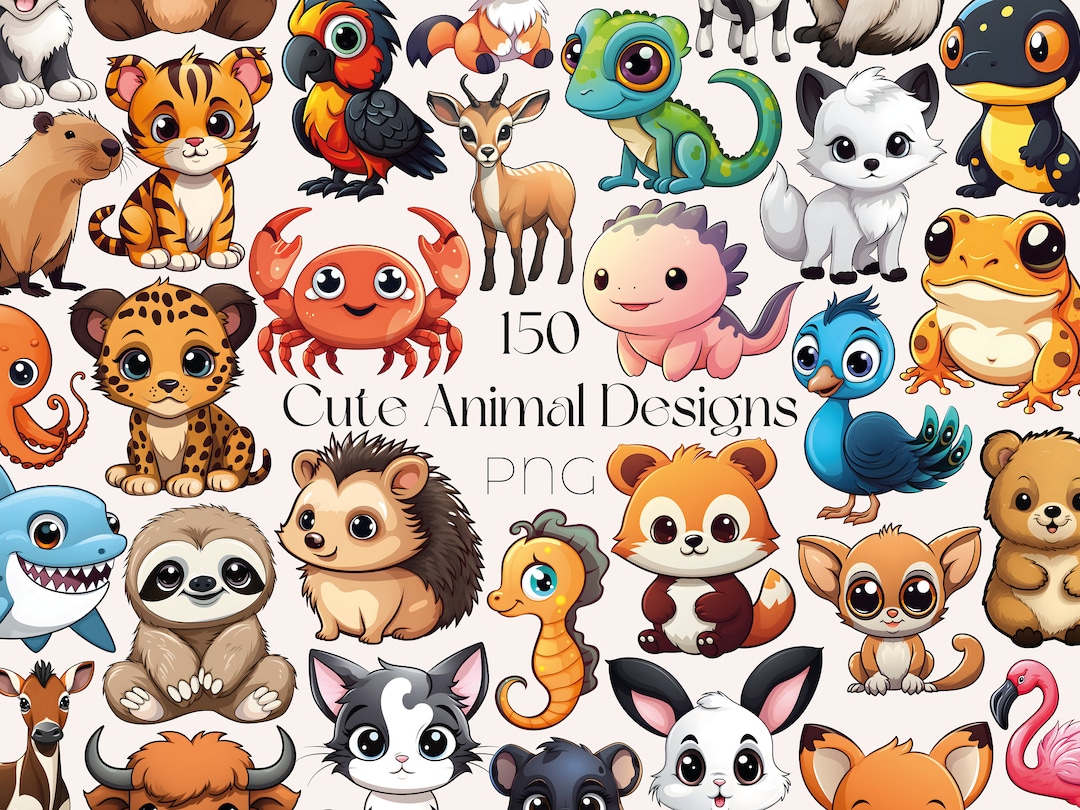 Cute Animals Clipart Design Cuts Cute Animals Clipart Design Cuts