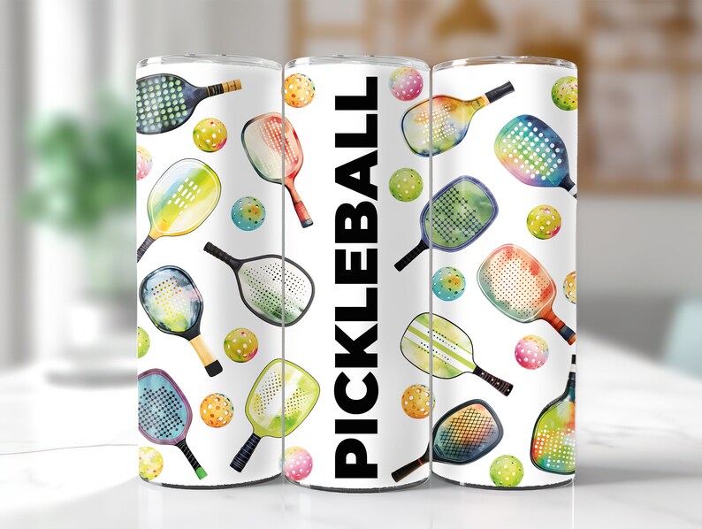 Pickleball Tumbler Wrap PNG Design Pickleball 20oz Skinny Tumbler Sublimation Design Watercolor Pickleball Tumbler Wrap Sports Pickleball

This is a Digital Product that includes a Watercolor Pickleball tumbler wrap design for a 20 oz skinny tumbler.
