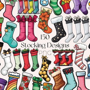 Weihnachtsstrumpf Clipart Kawaii Weihnachts Clipart Weihnachtsstrumpf PNG Niedliche Strumpf Clipart Weihnachten PNG Niedliche Winter Clipart Bundle