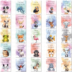 Affirmation Cards for Kids Printable Kids Affirmation Cards Positive Affirmation Cards for Kids Printable Affirmation Cards for Children PNG

This is a Digital Product that includes a bundle of 100 Positive Affirmation Cards for Kids.