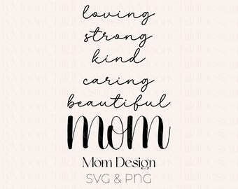 She is Mom SVG: Mothers Day PNG (Digital Download)