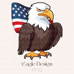 American Eagle PNG Eagle with American Flag Eagle Clipart Bald Eagle PNG American Flag Eagle Clipart USA Flag png Patriotic Eagle Clipart