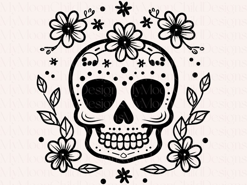 Sugar Skull SVG Bundle Mexican Sugar Skull Clipart Floral Sugar Skull SVG Day Of The Dead PNG Sugar Skull SVG Dia De Los Muertos Clipart

This is a Digital Product that includes a bundle of 50 Floral Sugar Skull SVG & PNG designs.