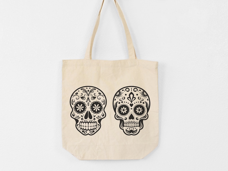 Sugar Skull SVG Bundle Mexican Sugar Skull Clipart Floral Sugar Skull SVG Day Of The Dead PNG Sugar Skull SVG Dia De Los Muertos Clipart

This is a Digital Product that includes a bundle of 50 Floral Sugar Skull SVG & PNG designs.