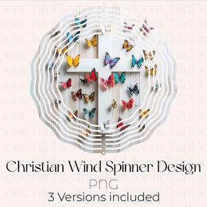 Croix chrétienne, essoreuse à vent PNG, croix chrétienne, essoreuse à vent, fichier pour sublimation, papillon, clipart, jésus-christ, jardin, essoreuse, croix, essoreuse