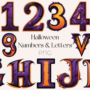 Letras de Halloween Clipart Fuente de Halloween Clipart Lindo Halloween Clipart Letras de Halloween PNG Clipart Kawaii de Halloween Fuente de Halloween PNG