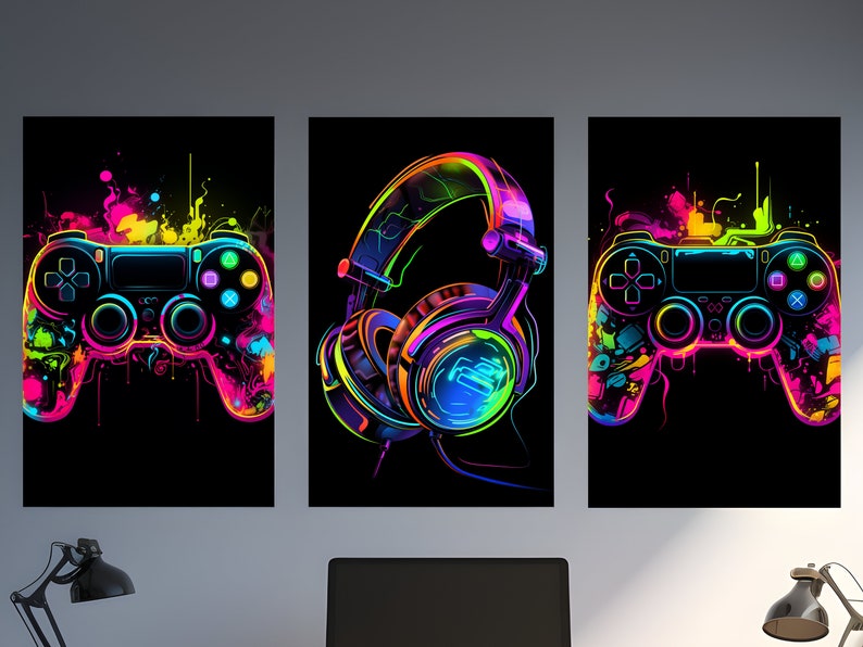 Gaming Poster Neon Gaming Prints Gaming Wall Art Gaming Room Decor Gamer Gift Gaming Posters Neon Boys Bedroom Decor Video Game Print Gaming

This Digital Product includes a bundle of 15 Gaming Poster & Neon Gaming Prints wall art printable designs.
