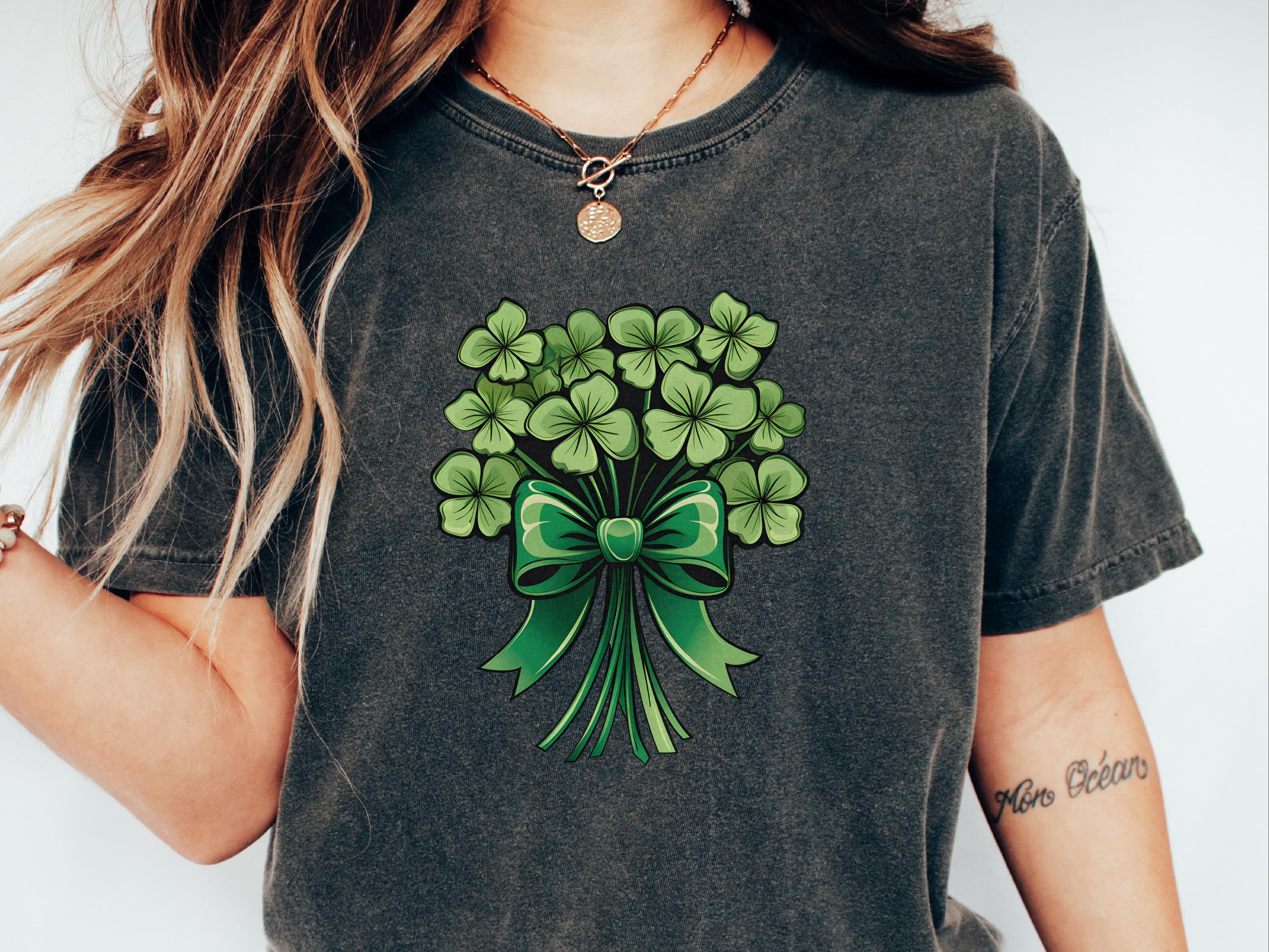 Shamrock Clipart Bundle: Cartoon St Patricks Day PNG (digital Download ...