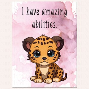 Affirmation Cards for Kids Printable Kids Affirmation Cards Positive Affirmation Cards for Kids Printable Affirmation Cards for Children PNG

This is a Digital Product that includes a bundle of 100 Positive Affirmation Cards for Kids.