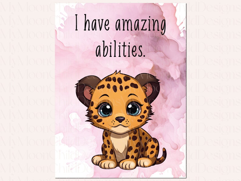 Affirmation Cards for Kids Printable Kids Affirmation Cards Positive Affirmation Cards for Kids Printable Affirmation Cards for Children PNG

This is a Digital Product that includes a bundle of 100 Positive Affirmation Cards for Kids.