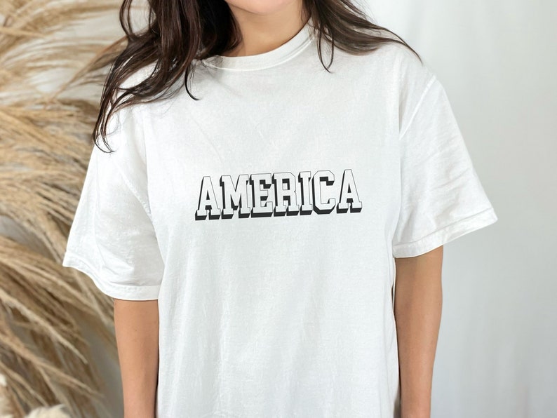 America SVG: Retro American Lettering PNG (digital Download) - Etsy