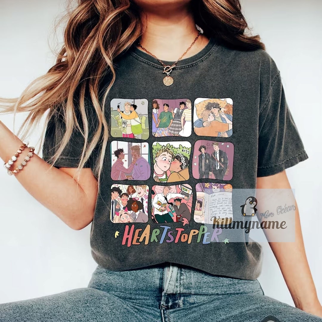 Heartstopper Shirt Heartstopper Merch Sweatshirt LGBT Pride - Etsy