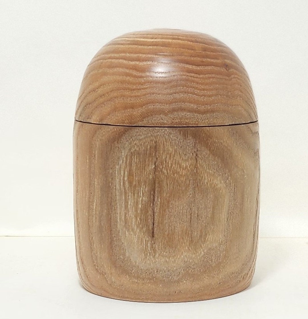 Small Oak Lidded Box - Etsy