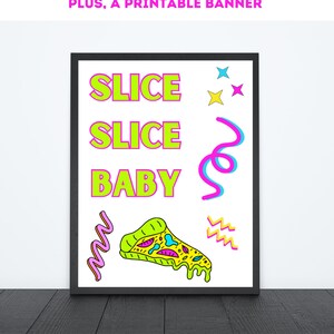 90s Party Decor SET Printable Digital Download Eight 90s - Etsy