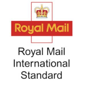 International Upgraded postal service to a Royal Mail delivery Service.