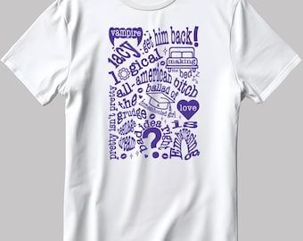 Rodrigo Guts, Vampire Short Sleeve White-Black Men's / Women's T Shirt L346