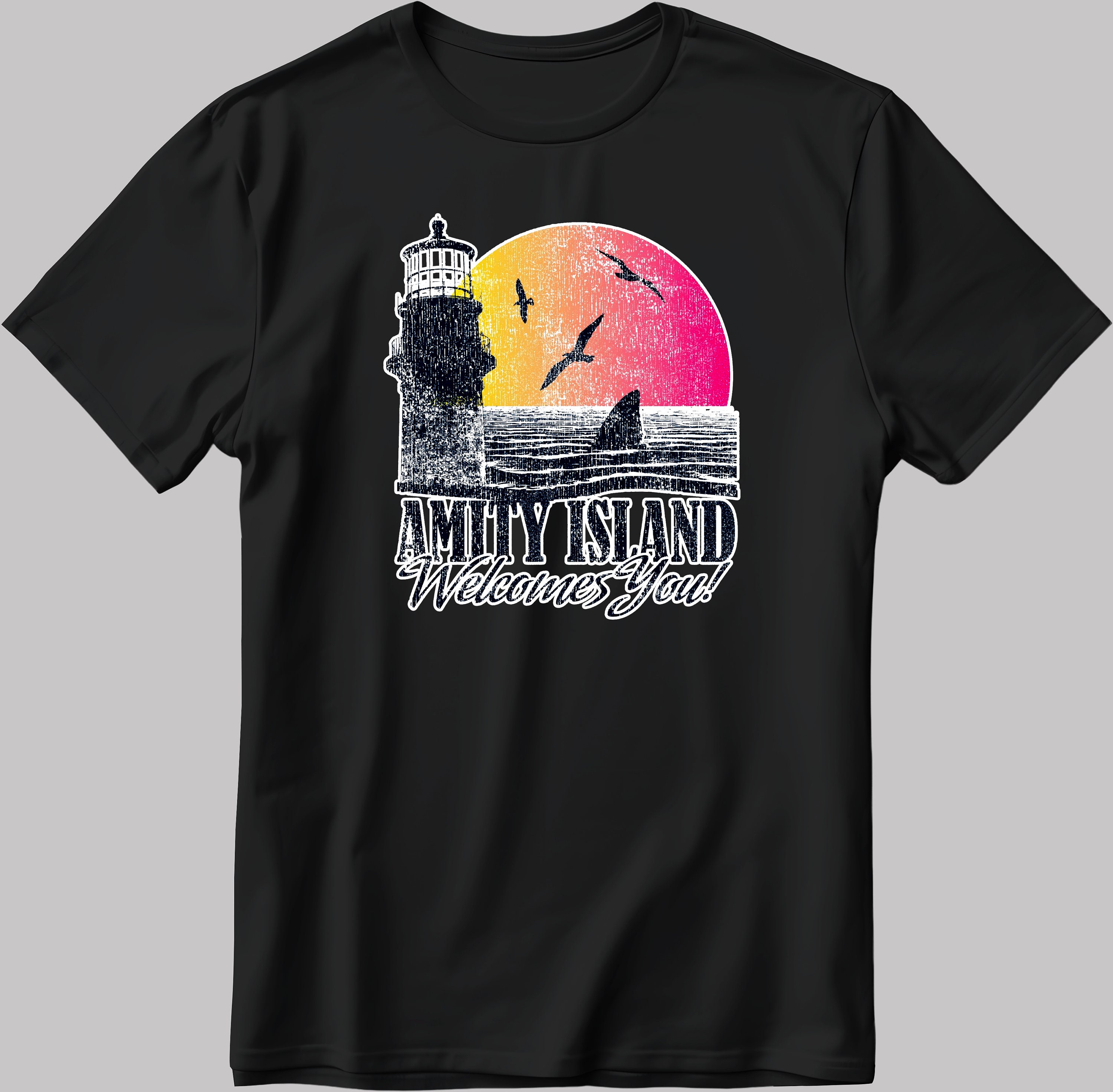 Amity island shirt sales