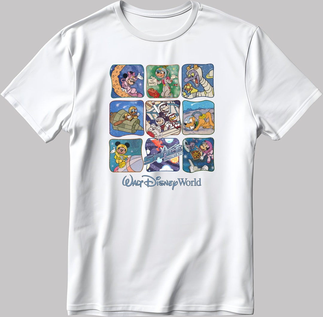 Walt Disney World Short Sleeve White-black Men's / Women's T Shirt