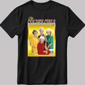 The Golden Girls, Short Sleeve White-Black Men&#39;s / Women&#39;s T Shirt G299