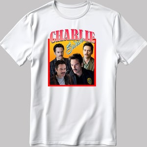Famous Character Charlie Swan Figure, Short Sleeve White-Black Men's / Women's T Shirt H131