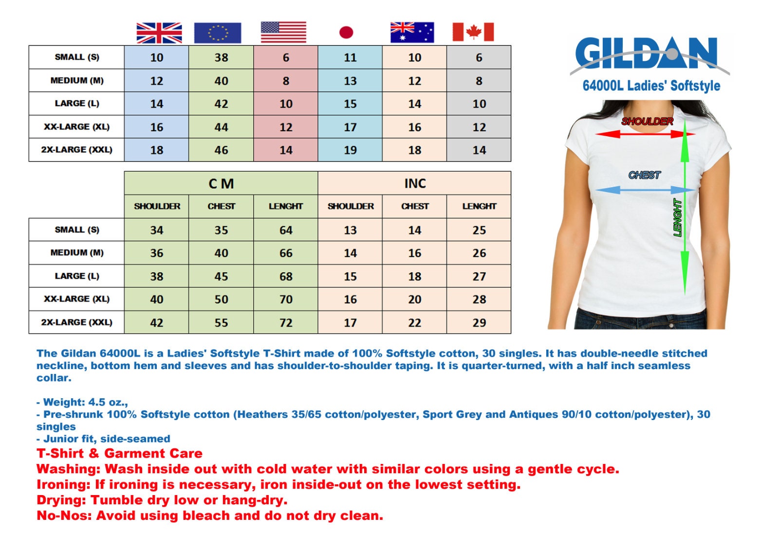 T-shirt Les Simpson Gildan Softstyle - Hommes/Femmes, Manches Courtes, Blanc/noir, N192