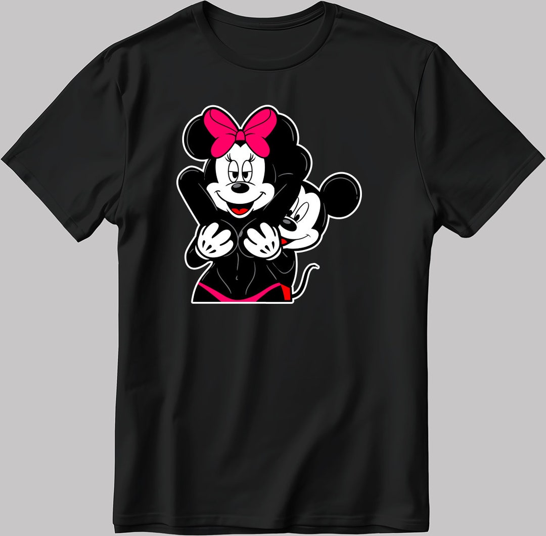 Mickey and Minnie Mouse Sexy Couple T-shirt H326 - Etsy Canada