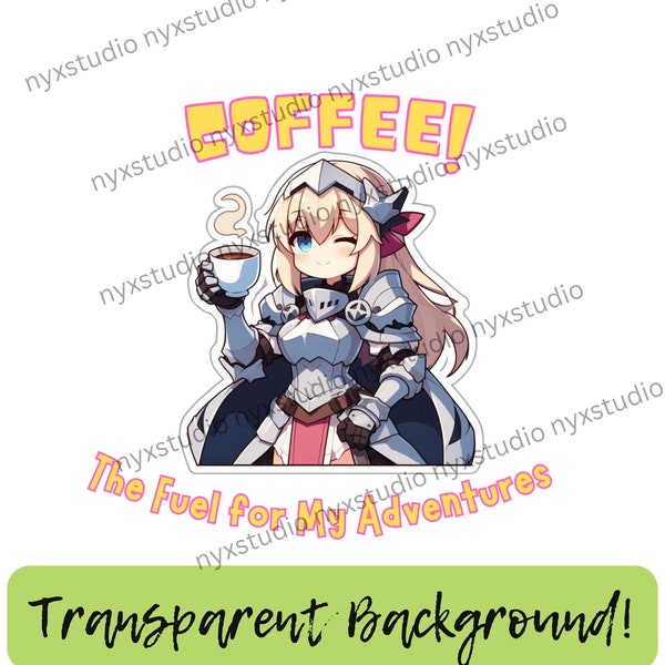 Anime Coffee PNG, Perfect Anime Gift, Otakus PNG, Anime Enthusiasts, Anime Coffee Meme, PNG for Anime Fans, Instant Download, Sublimation