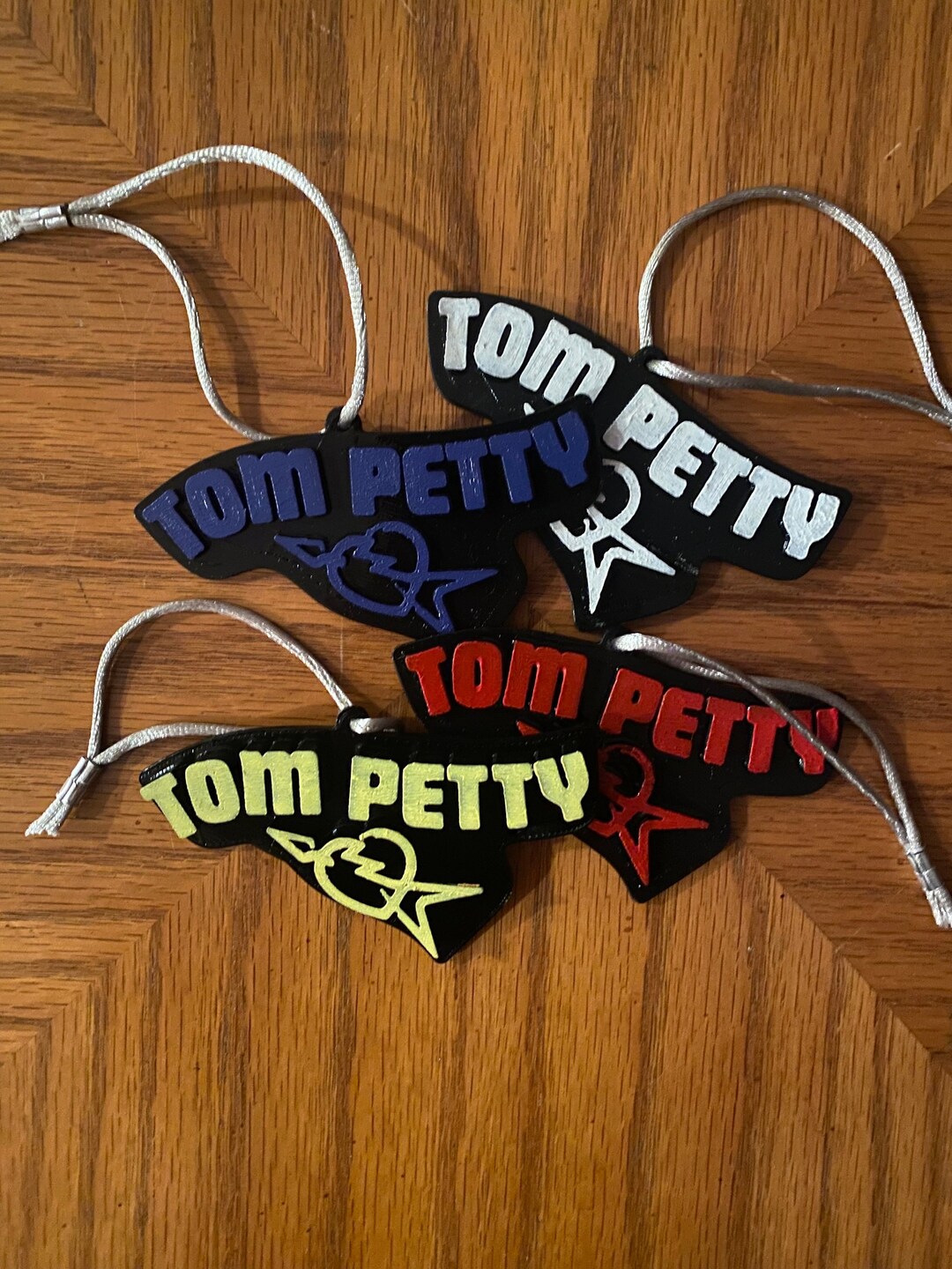 Tom Petty Christmas Ornaments 