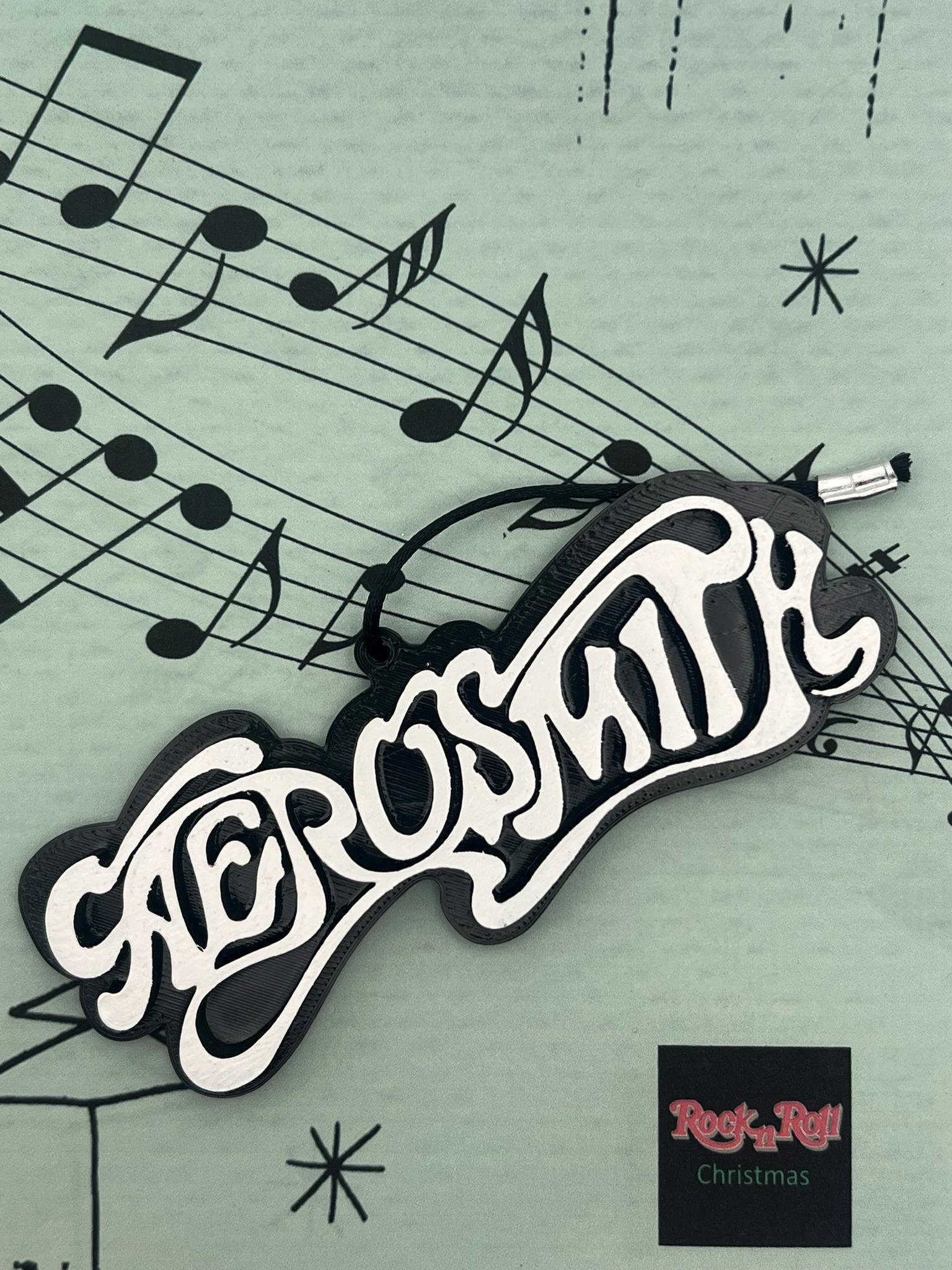 3-D Printed Rock and Roll Christmas Ornament (Perfect Stocking Stuffer)