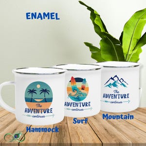 Custom Tin Year Anniversary Gift For Parents 10th Anniversary Enamel Mugs for Tin Wedding Anniversary Gift for Husband & Wife Anniversary 10