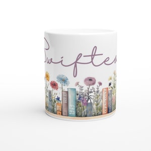 Swift Book Lover Mug for Tea Lover Gift Bookworm Gift for Swift Mug Taylor Swif tie Cup TS album cup mug swift ie fan gift