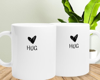 Thinking of You Gift for Loss of Mother Loss of Father Mug for Bereavement Gift for Grief Remembrance Gift to Send a Hug in a Mug Christmas