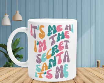 Secret Santa-mok voor collega Secret Santa-mok voor collega Secret Santa-mok voor haar Secret Santa-mok voor hem