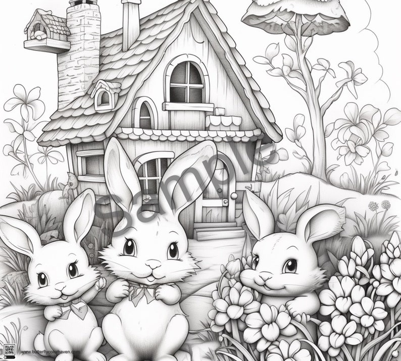 50 páginas para colorir de Páscoa, páginas para colorir para ...