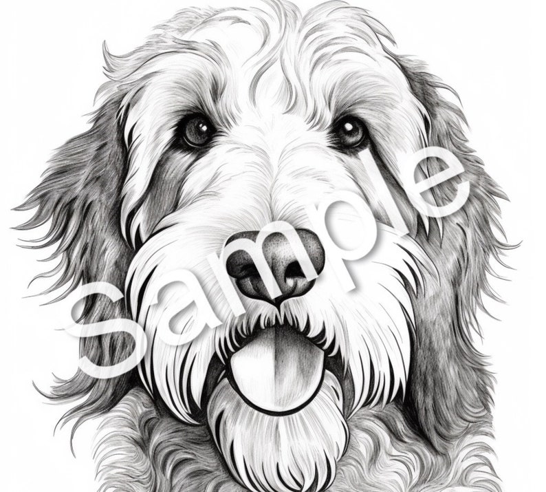 30 Cute Doggies Coloring Pages, Coloring Book, Printables PLUS 3 Bonus