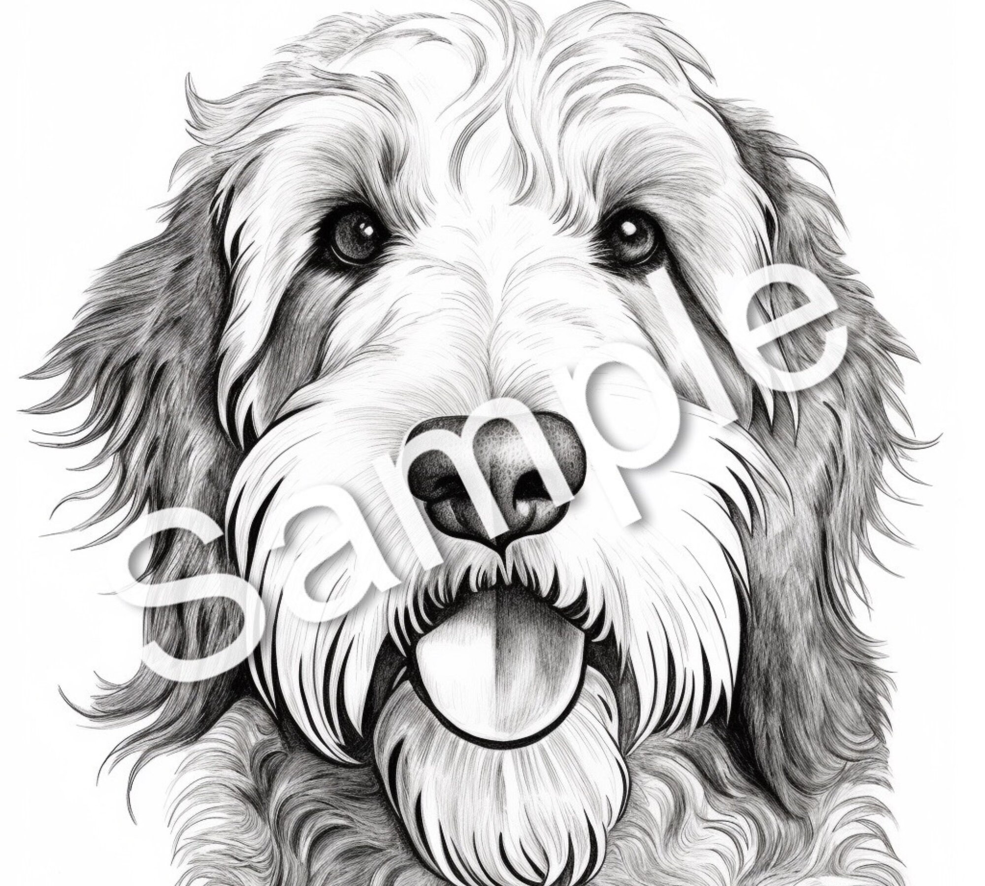 30 Cute Doggies Coloring Pages, Coloring Book, Printables PLUS 3 Bonus ...