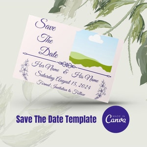 Save the Date Wedding Template