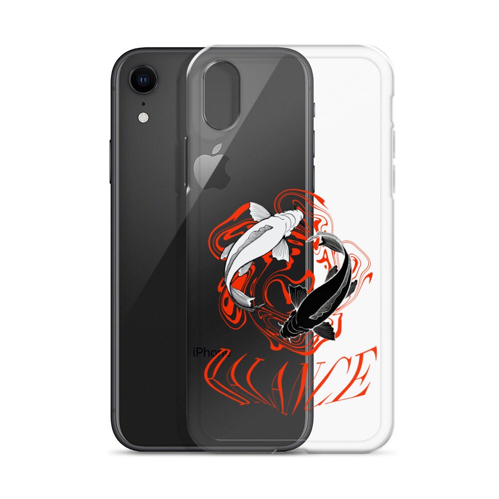Koi Balance - Clear Case for Apple Iphone® XS/XR/11 Pro/11
